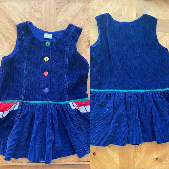 size 3t primary colors outfit. Vintage Baby Dress… - image 3