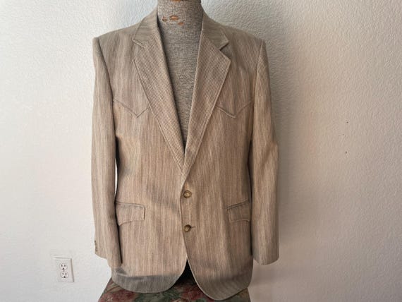 size sm/M 2 button western style Wrangler fitted … - image 5