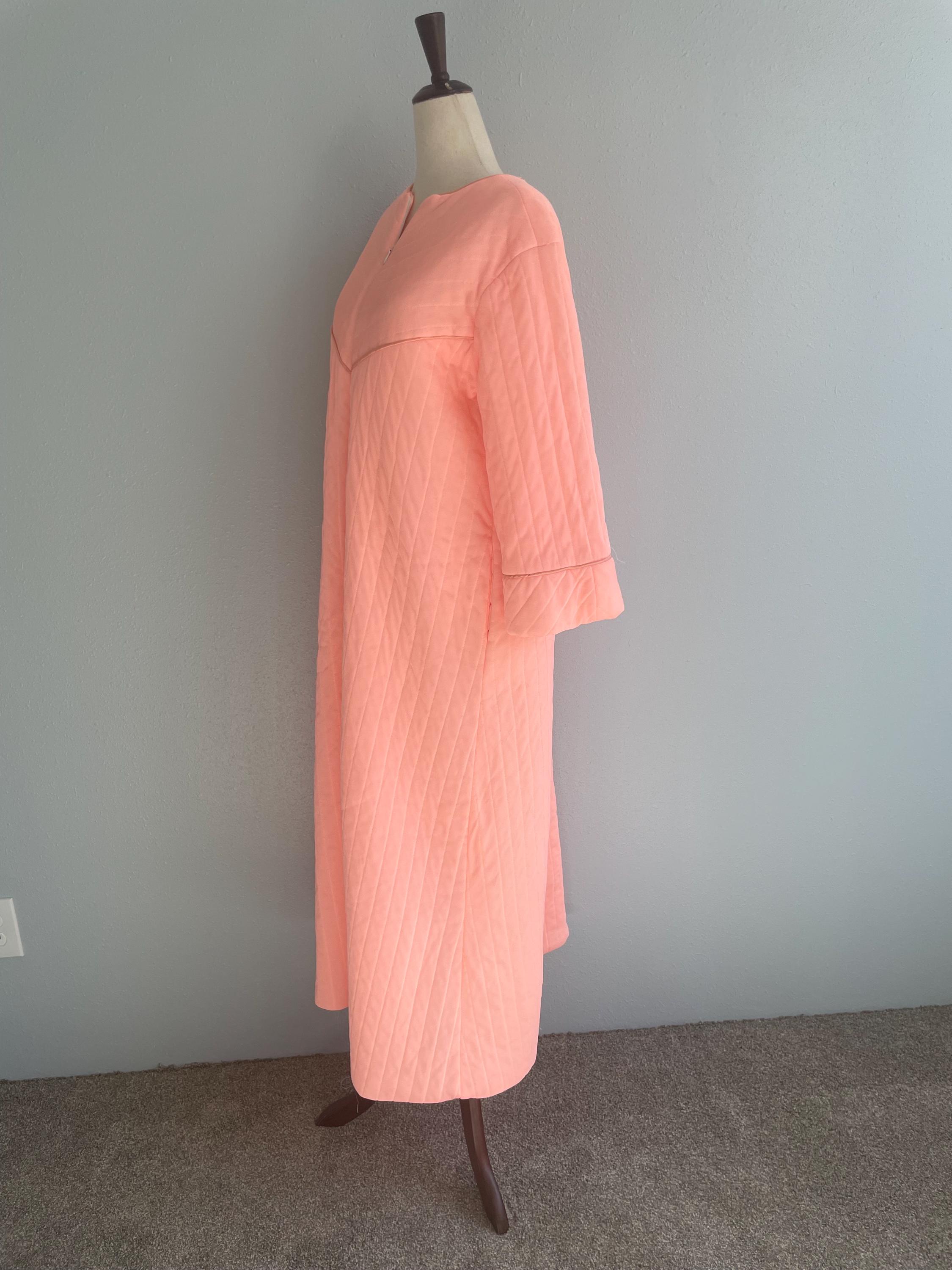 open lace back dress Ringella Fleece Dressing Gown, Pink