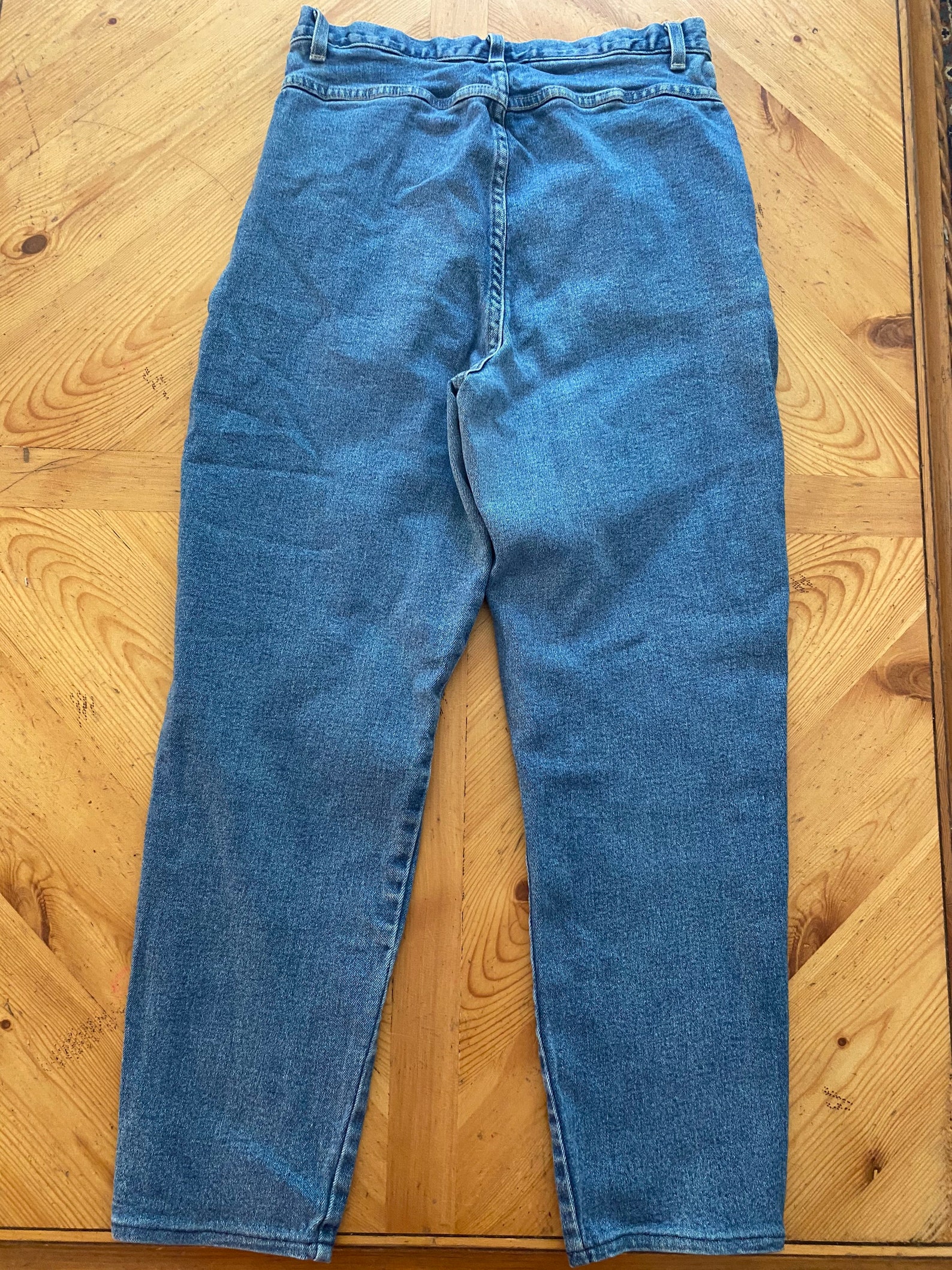 90s sz L extra high rise pocketless Forenza Jeans. Mom Pants. | Etsy