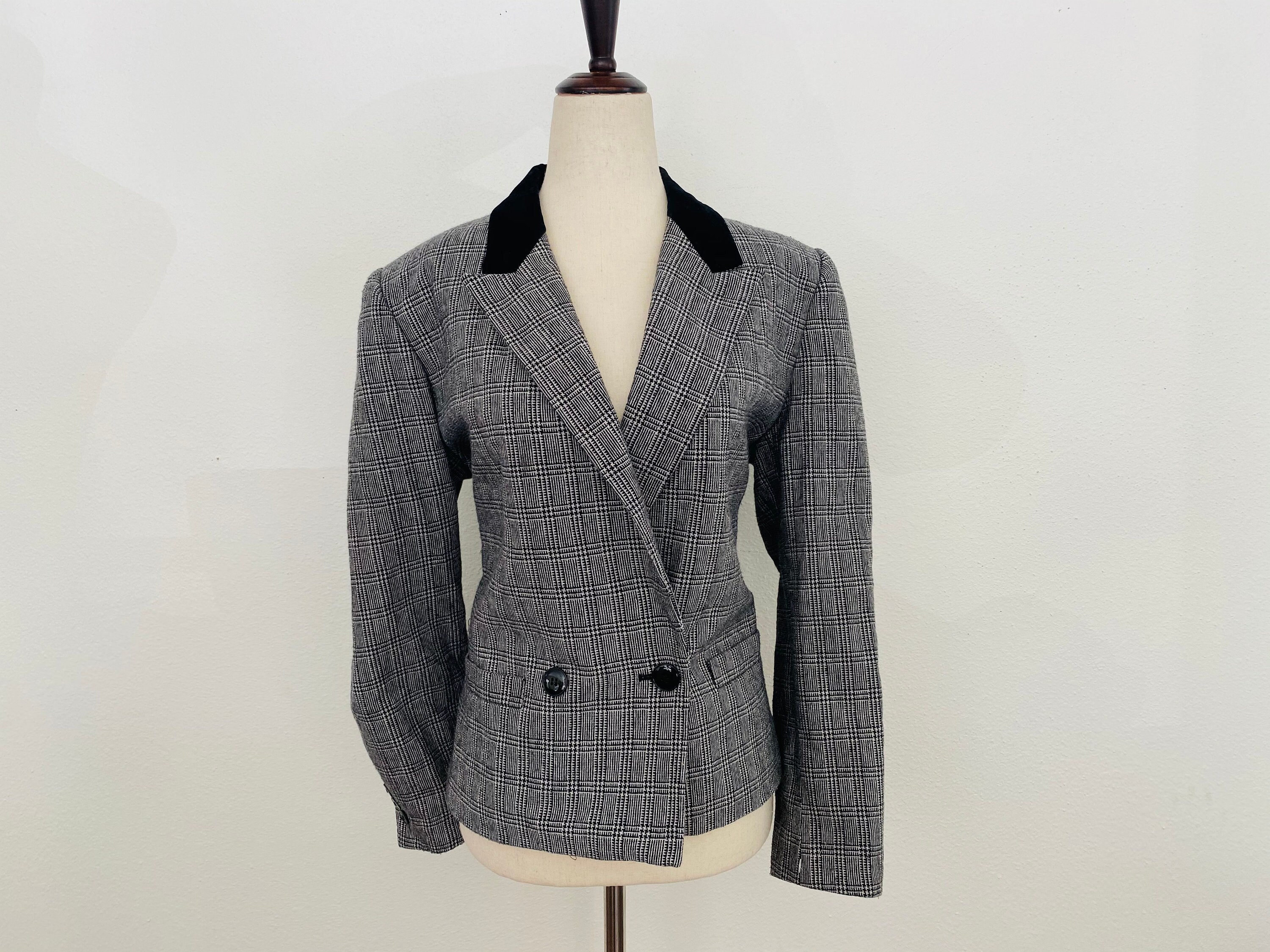 Grey and black blazer deals womens
