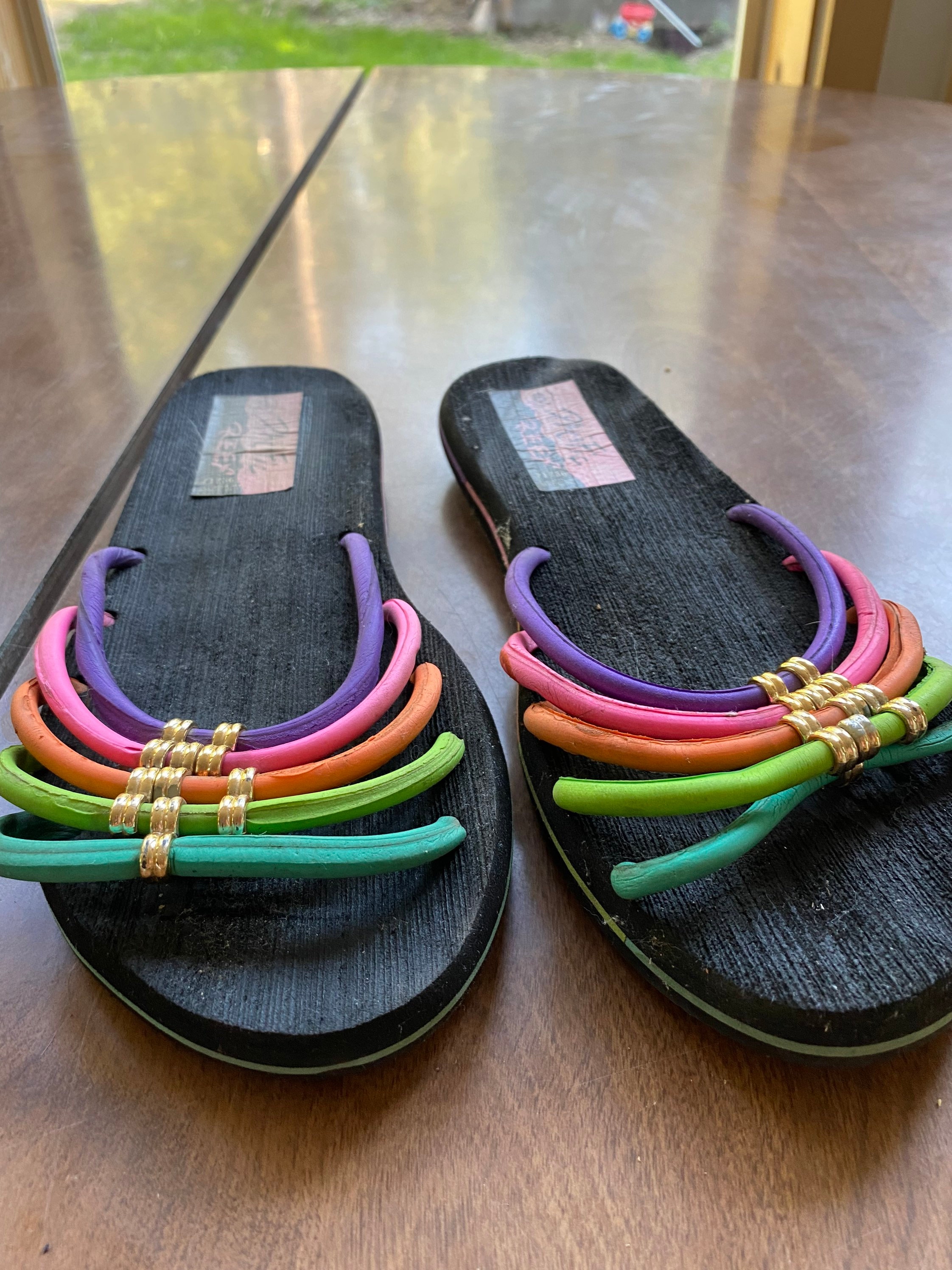 Rainbow Flip Flops -  Canada