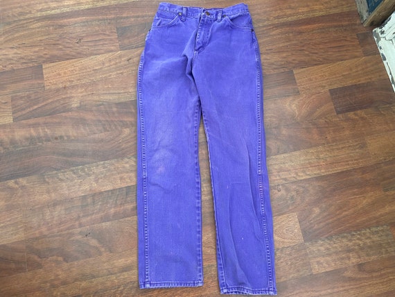 Vintage 1980's Purple Acid Wash Wranglers. Size 11. All - Etsy