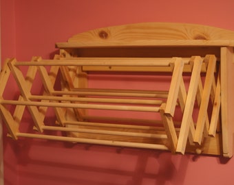 Wall Hanging Drying Rack (Unfinished)
