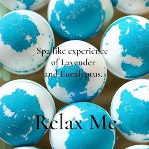 Bath bombs: 10 Large Bath Bombs, Scent Choices In Description