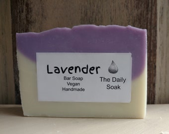 Lavender soap, Natural Lavender Soap, Vegan Lavender soap.