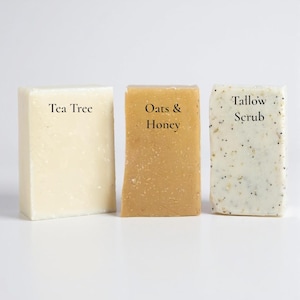 Tallow Soap: Grass Fed Beef Tallow Bar Soap image 5