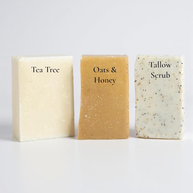 Tallow Soap: Grass Fed Beef Tallow Bar Soap image 5