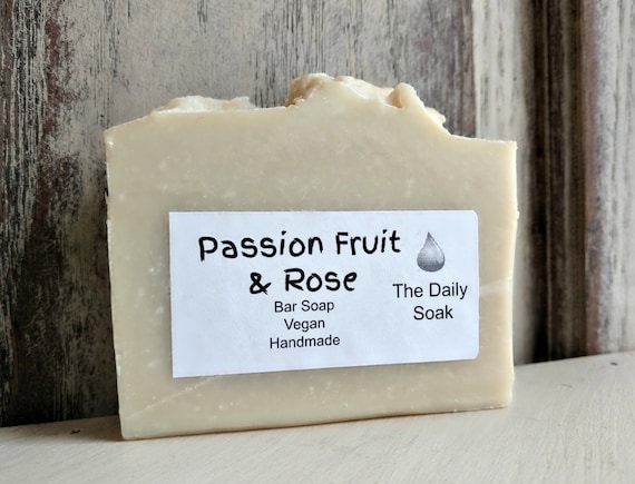 Rose Passionfruit Bar Soap Rose Passionfruit Bar Soap