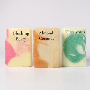 Bar soap, 5 bars of soap, mix scents your choice.