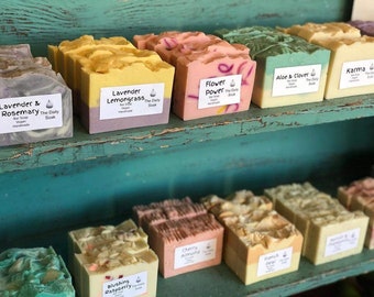 Soap, 3 bars of handmade soap,  Bar soap, Vegan Soap,  Homemade Natural Soap.