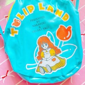 Bolso bandolera de regalo Kawaii Nakayoshi y Chiaki Yagi Furoku de la revista de cómics Ribon, manga popular de los años 80 y 90 de Japón