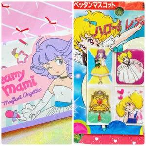Kawaii Creamy Mami A Magical Girk paper memo pad note OR LADY LINN big eye girl anime vintage sticker from Japan : pick one