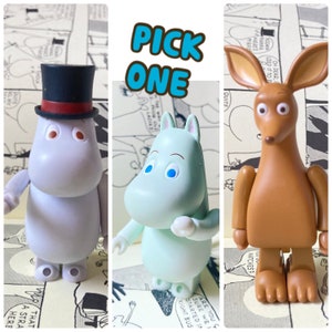 Kawaii Moomin OR Moominpappa OR Sniff Kubrick figure figurine toy vintage 2004 Moominvalley from Japan : pick one