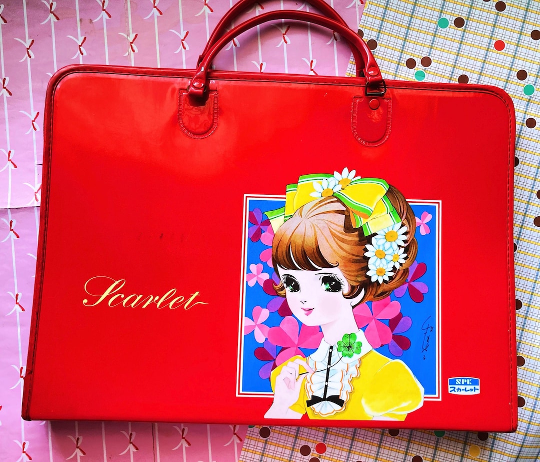 かわいい日本のヴィンテージ昭和レトロ牧美也子スカーレット