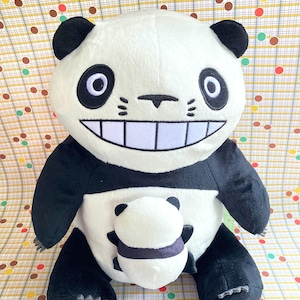 Peluche de panda grande Kawaii de 13 pulgadas Kopanda / Panda Go Panda del anime Hayao Miyazaki, juguete de peluche de Japón.