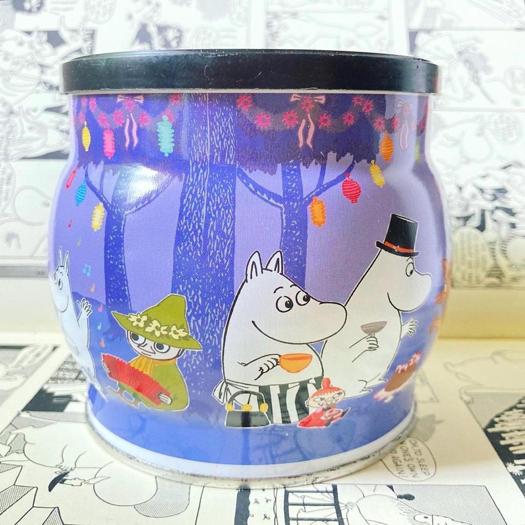 Moomin Snufkin Ceramic Music Box, Novelty Collectible