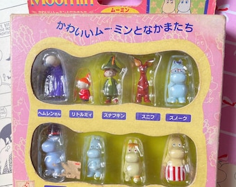 ムーミンフィギュア：コレクション用12ピースセット、フィンランド