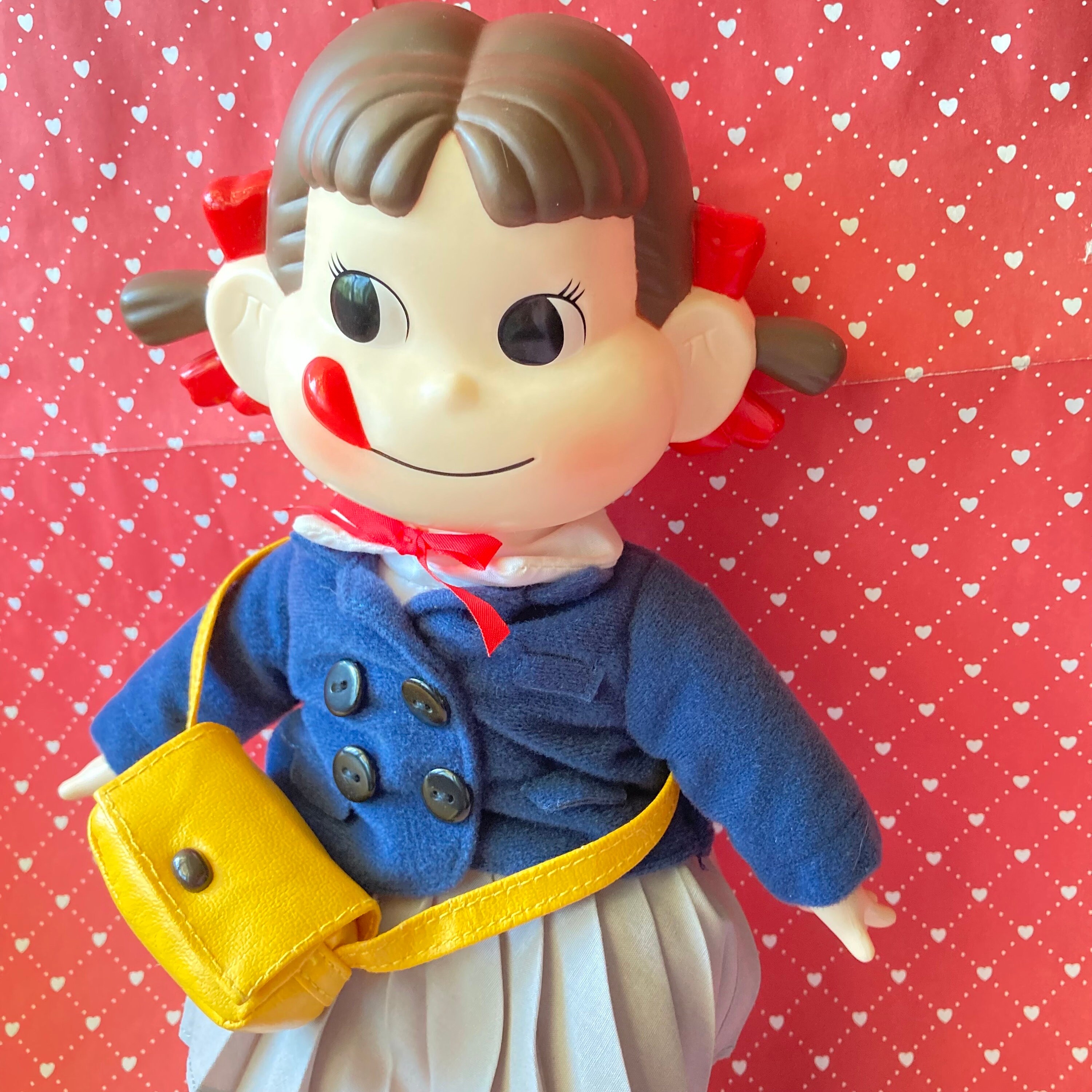 Kawaii Milky Peko Chan Doll Toy in Japanese Student School Kawaii Milky Peko Chan Doll Toy in Japanese Student School