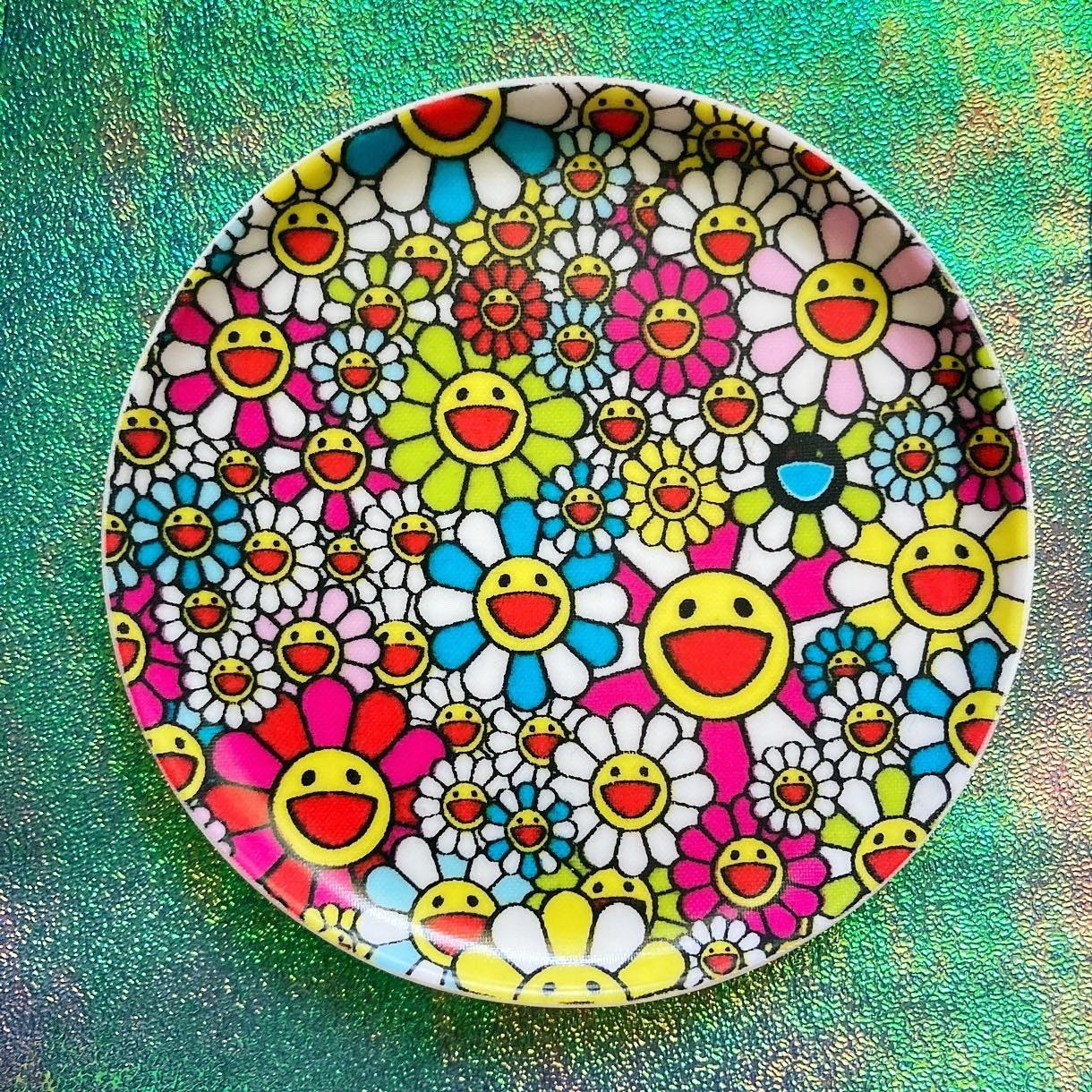 MOMA - 村上 隆　Popup Flower Plate Takashi Murakami star Exhibition Pop-up Flower Plate