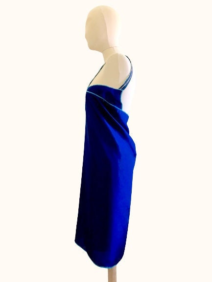 Vestido azul cobalto - Etsy España Vestido azul cobalto - Etsy España