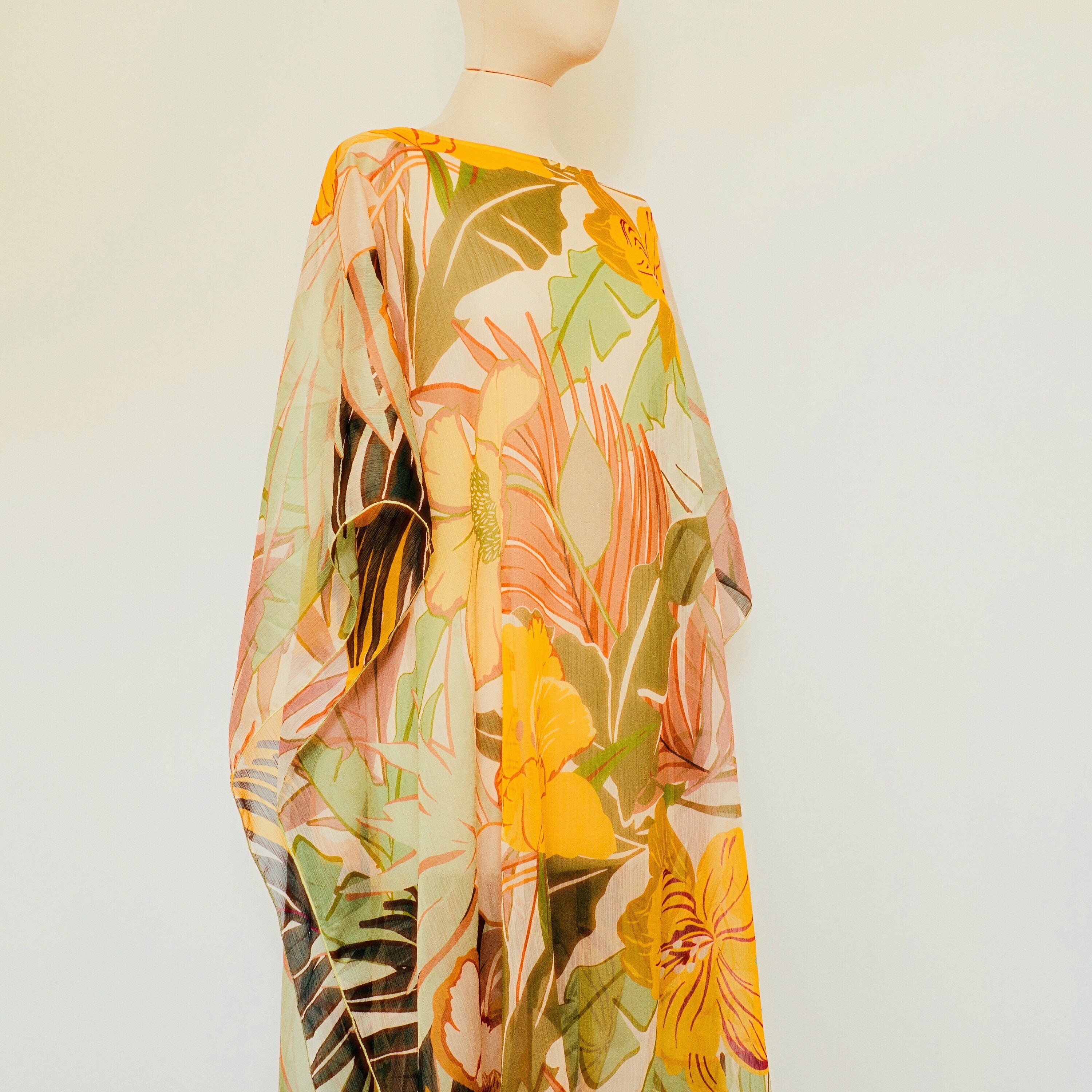 white christmas dresses Chic Yellow Column One-Shoulder Ruffles Floor-Length Chiffon Mother of The Bride Dress with Slit