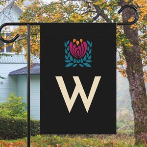 Willowcrest Bloom Yard Flag | Personalized House Flag, Gift, Housewarming Gift