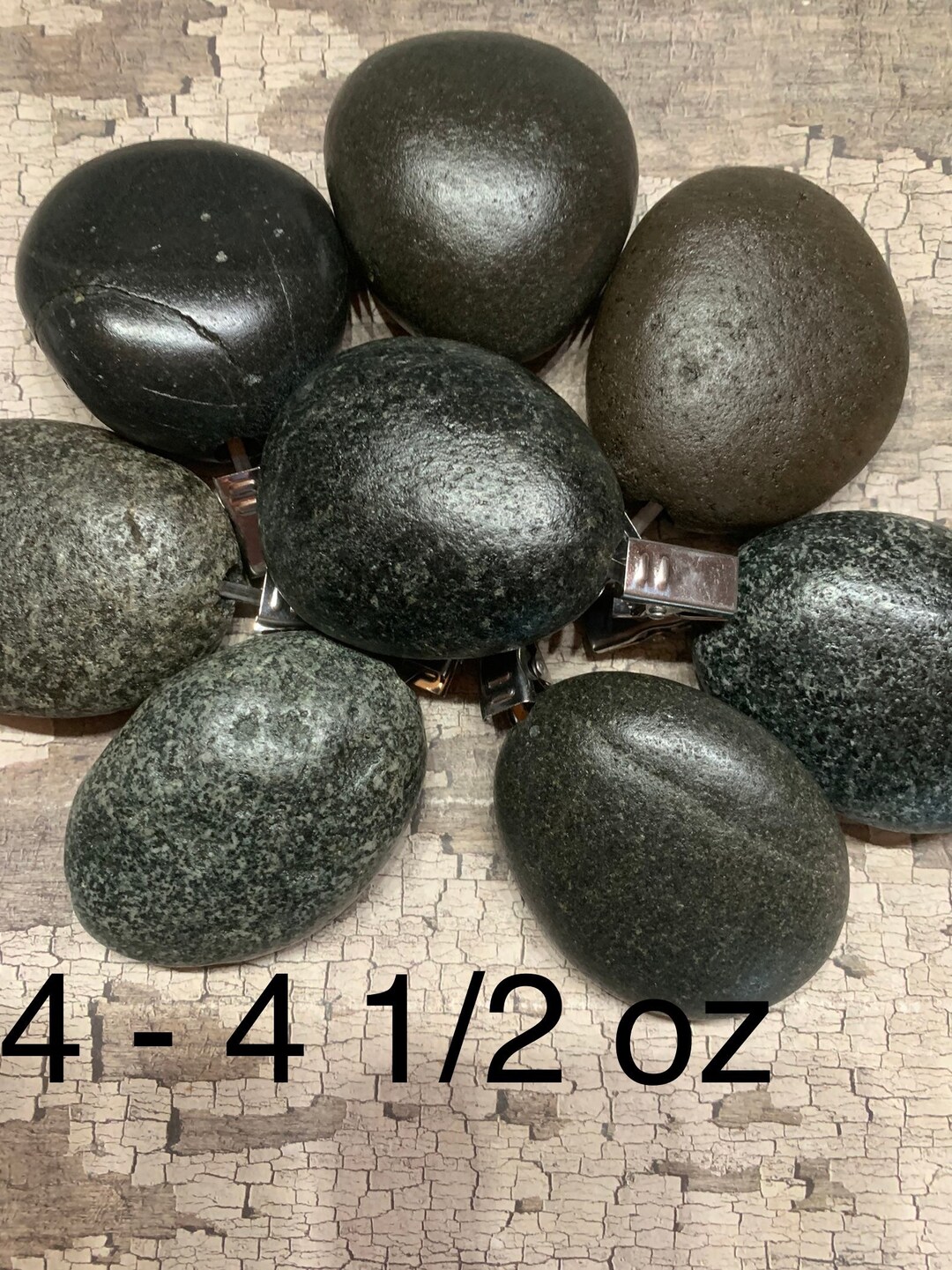 Weight Set For Rocks Tablecloth Weights, 4 1/2 Oz, Set of Eight, Lake Superior Rock ...