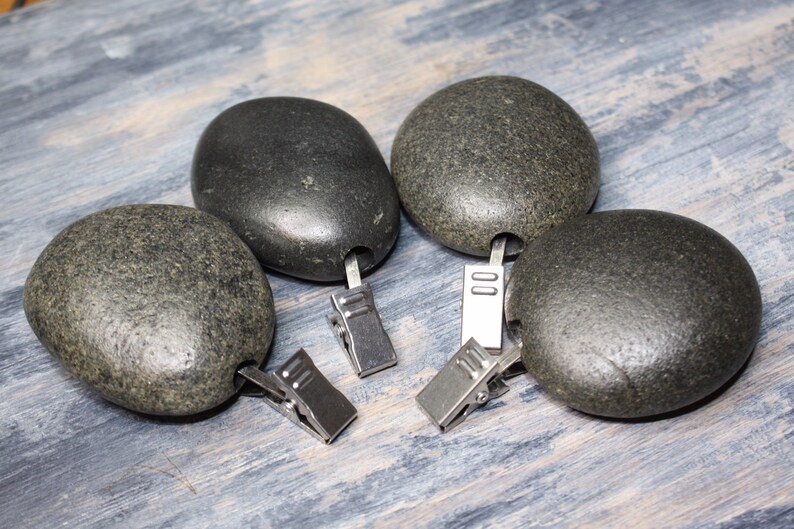 Lake Superior Rock Curtain Weights Over 4 Oz Heavy Curtain Etsy