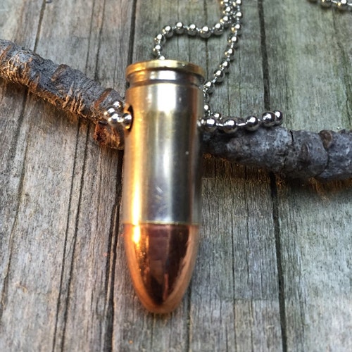 Rear View Mirror Charm 9mm Bullet to Hang in Car Bullet Etsy
