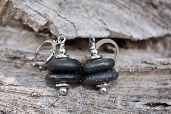 Rock on sale stone earrings