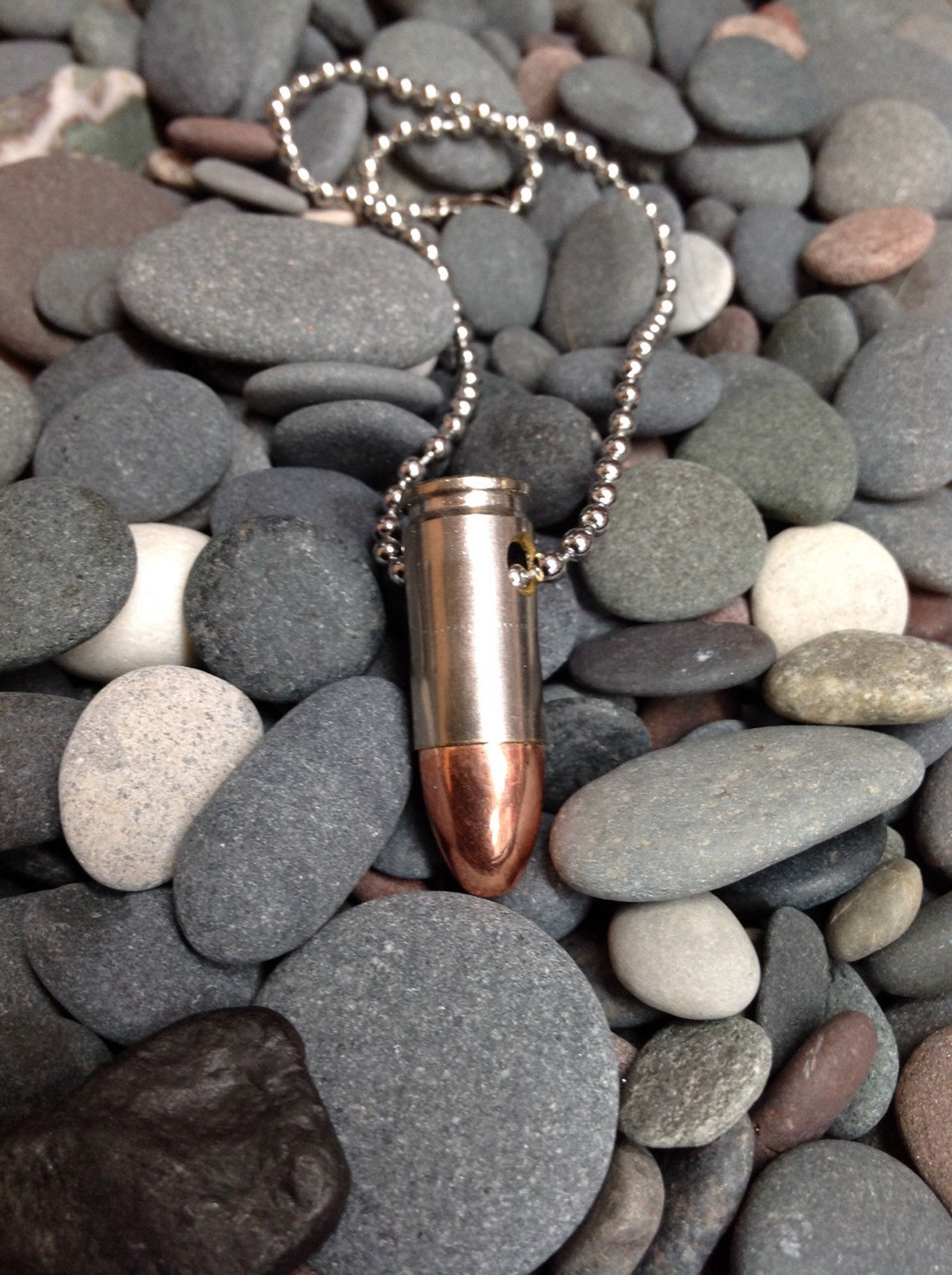 Rear View Mirror Charm 9mm Bullet to Hang in Car Bullet Etsy