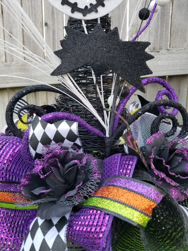 Jack Skellington Halloween Centerpiece Floral Arrangement - Etsy