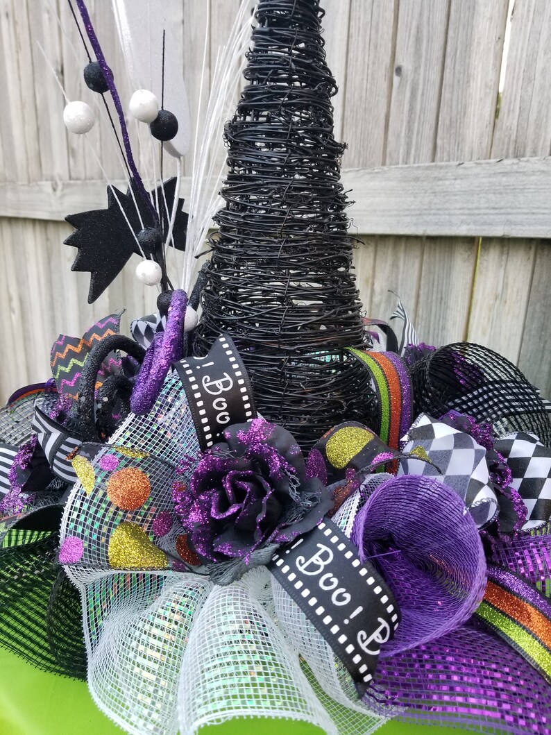 Jack Skellington Halloween Centerpiece Floral Arrangement | Etsy