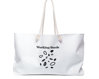 Weekender Tasche, große Tragetasche, Damengeschenk, Gärtnerin Geschenk, Gartengeschenk, Gartentasche, Gartentasche, wiederverwendbare Tasche