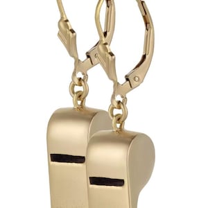 SCJ Whistle Dangle Earrings