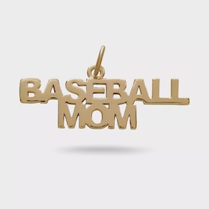 Baseball Mom Charm