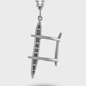 Outrigger Canoe Necklace - Large