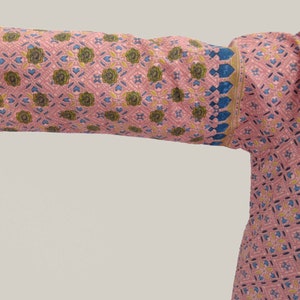Indian cotton fabric blouse, print cotton blouse for women, 3/4 sleeves and buttoned blouse, colorful top, boho top women, gift for her image 4