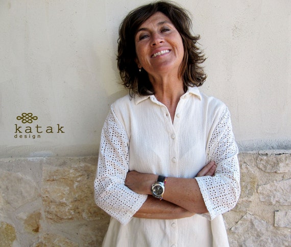 Shirt Cotton Top Tunic - Etsy 