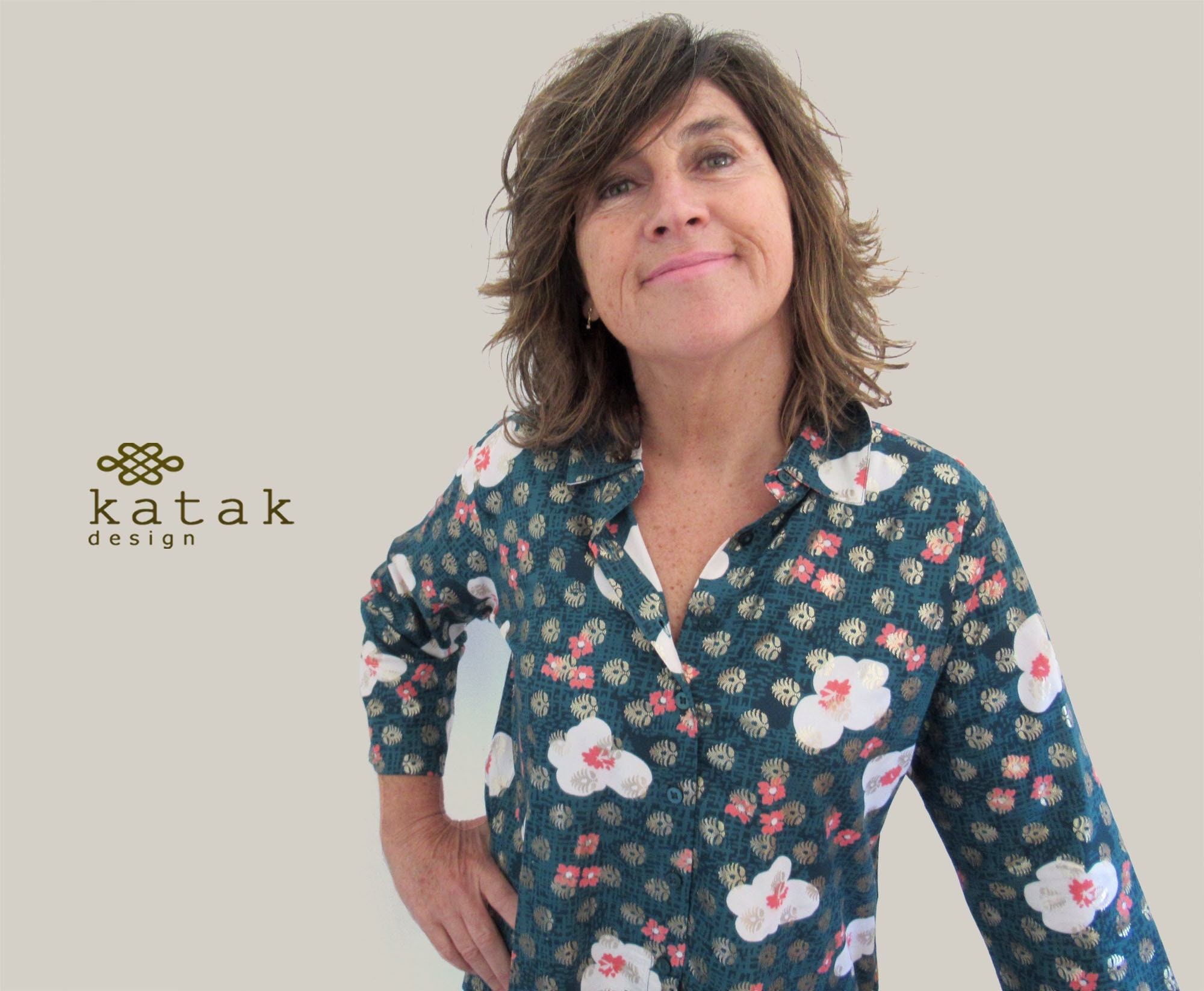 Blouse Ouverte New Look Motif Japonais Noir - Taille S, Occasion Très Bon état, Style Tunique