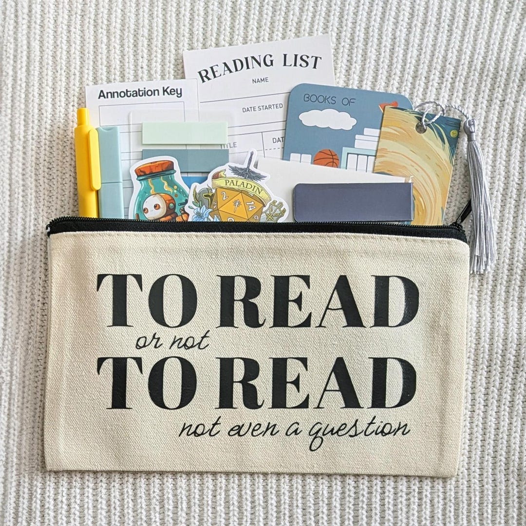 Book Annotation Kit for Book Lovers Funny Shakespeare Bag Annotation ...