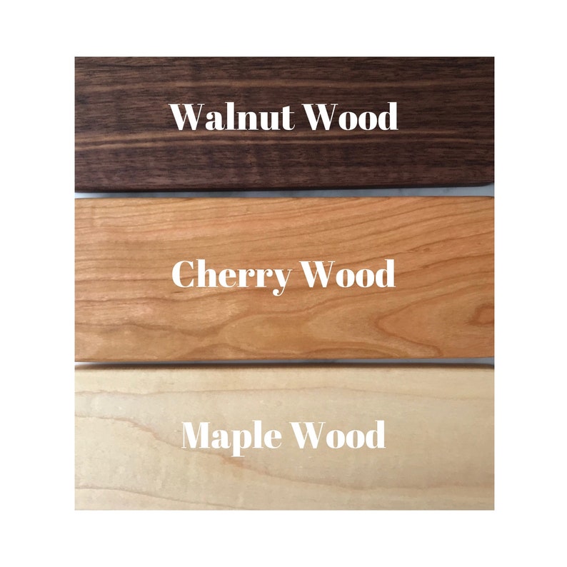 Wooden Kitchen Spoon and Spatula Set Handmade In Maine With Inlay Accented Handles USA