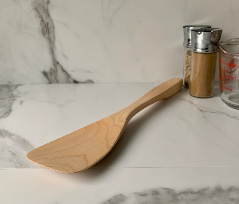 Classic Handmade Wooden Spatula Made in Maine USA Etsy
