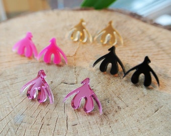 Clitoris Stud Earrings in 4 colours