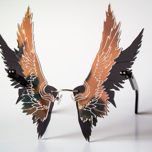 Dark Angel Wings Glasses