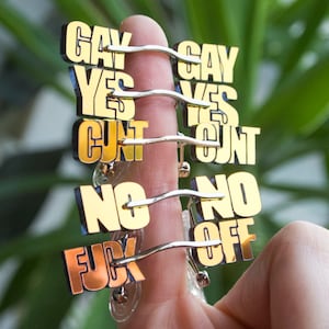 Tiny Slogan Glasses