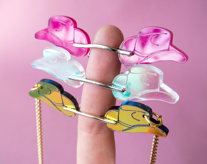 Tiny Cowboy Hat glasses