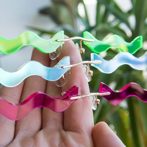 Gafas diminutas que se mueven