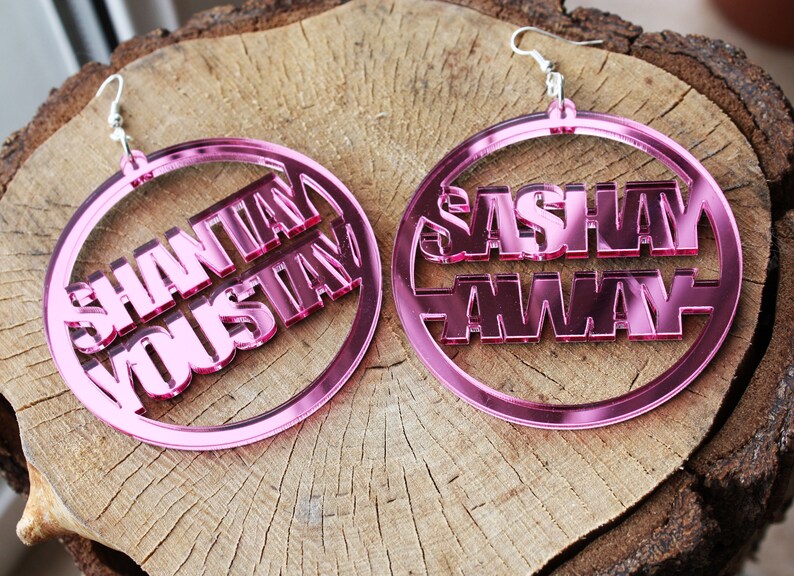 RuPaul Shantay you stay Sashay Away Earrings image 2